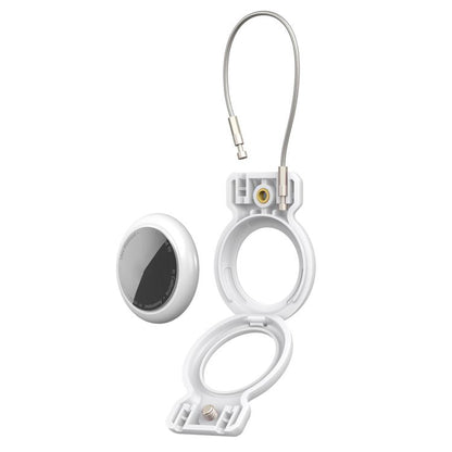 Positioning Tracker Steel Wire Anti-theft Protective Cover, For AirTag