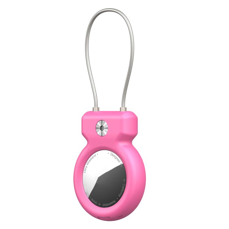 Positioning Tracker Steel Wire Anti-theft Protective Cover, For AirTag