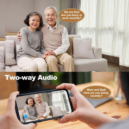 SriHome DH013 4MP Smart Pet Robot Camera, US Plug, UK Plug, EU Plug, AU Plug