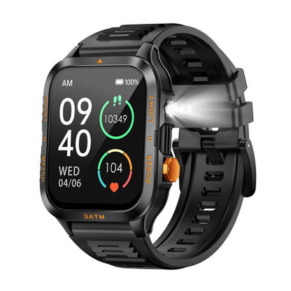 KT89 1.96 inch Square Screen Bluetooth Sports Smart Watch