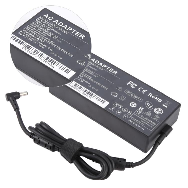 330W 20V 16.5A Power Adapter with DC 6.0x3.7mm Port For Asus
