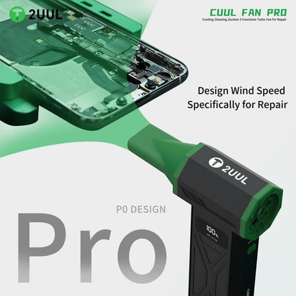 2UUL DA970 Cuul Fan Pro Cooling + Cleaning + Suction 3 in 1 Turbo Fan Set, 2UUL DA970