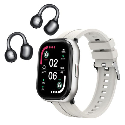 D12 2.01 inch TFT Screen Smart Bluetooth Watch & Headphone 2 in 1 Support Wireless Calling