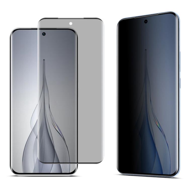 imak No Edge Version 3D Curved Privacy Full Screen Tempered Glass Film, For Tecno Spark Slim / KM7k