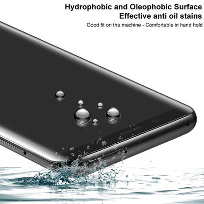 imak No Edge Version 3D Curved Privacy Full Screen Tempered Glass Film, For Tecno Spark Slim / KM7k