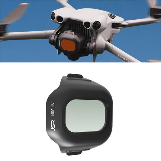 For DJI Mini 5 Pro JSR CB Series Clip-on Drone Camera Lens Filter, MCUV, CPL, ND8, ND16, ND32, ND64, ND128, ND256, ND8PL, ND16PL, ND32PL, ND64PL, STAR, NIGHT, Black Mist 1/4, 3 in 1 CPL ND16/64, 4 in 1 CPL ND8/32/128, 4 in 1 ND8-64, 4 in 1 ND8-64PL