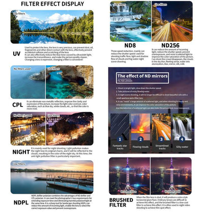 For DJI Mini 5 Pro JSR CB Series Clip-on Drone Camera Lens Filter