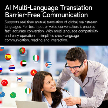 W630 800W WiFi4 AI Photo Recognition Smart Translation Bluetooth Call Glasses