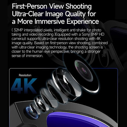 W630 800W WiFi4 AI Photo Recognition Smart Translation Bluetooth Call Glasses