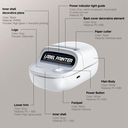 Yesido SP10 Thermal Label Printer