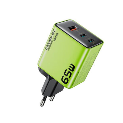 WK WP-U45 Keylour 65W Type-Cx2, USB GaN Charger