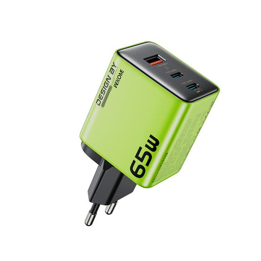 WK WP-U45 Keylour 65W Type-Cx2, USB GaN Charger