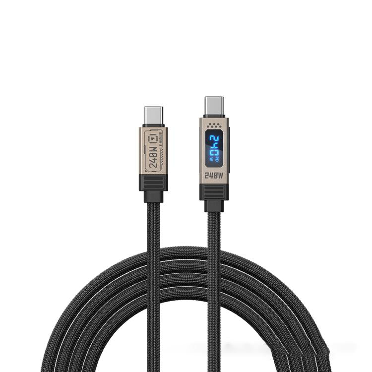 WK WDC-49 240W Type-C to Type-C Ladon 4 High-speed Data Cable, Length: 1.2m