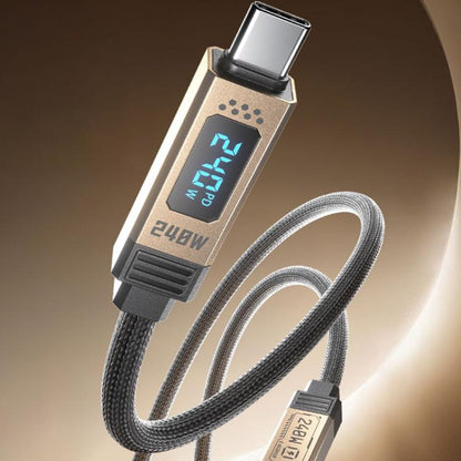 WK WDC-49 240W Type-C to Type-C Ladon 4 High-speed Data Cable, Length: 1.2m