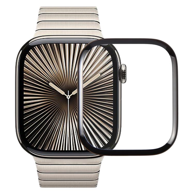 Front Screen Outer Glass Lens with OCA, For Apple Watch Series 11 46mm, For Apple Watch Series 11 42mm, For Apple Watch Series 10 46mm, For Apple Watch Series 10 42mm