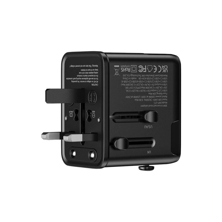 WK WP-U71 30W GaN Three-Port Universal Travel Charger