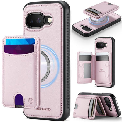 JEEHOOD J10 Flip Card Bag MagSafe Split RFID Leather Phone Case, For Google Pixel 11 Pro XL, For Google Pixel 11 / 11 Pro, For Google Pixel 10a, For Google Pixel 10 Pro XL, For Google Pixel 10 / 10 Pro, For Google Pixel 9a, For Google Pixel 9 Pro XL   ...