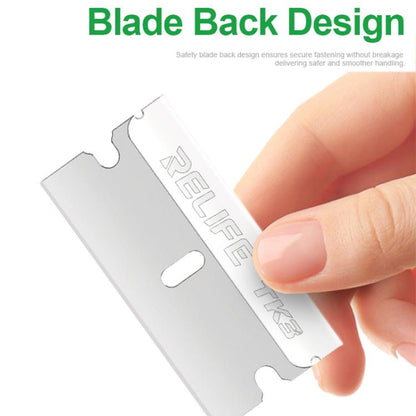 RELIFE TK3 100pcs/Set Phone Repair Blades for Screen / Adhesive Removal, RELIFE TK3