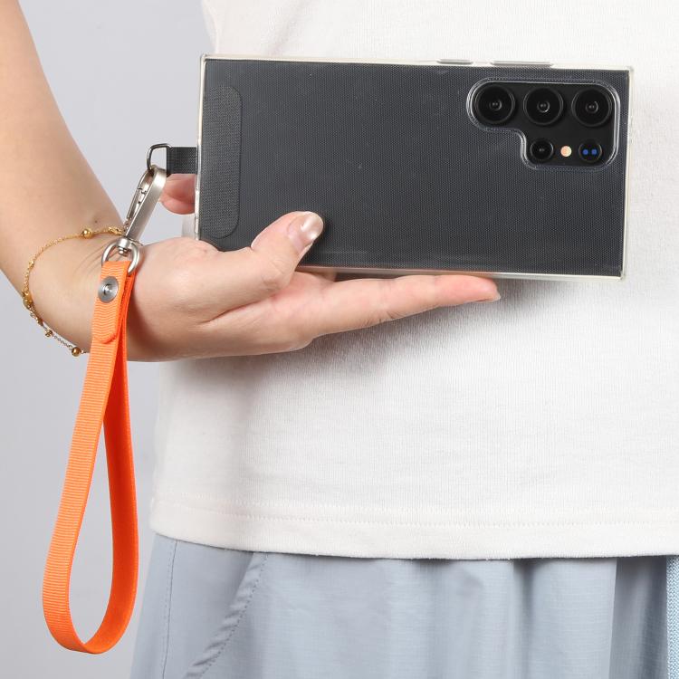 Braided Wrist Short Strap Quick Release Press Button Mobile Phone Anti-lost Lanyard