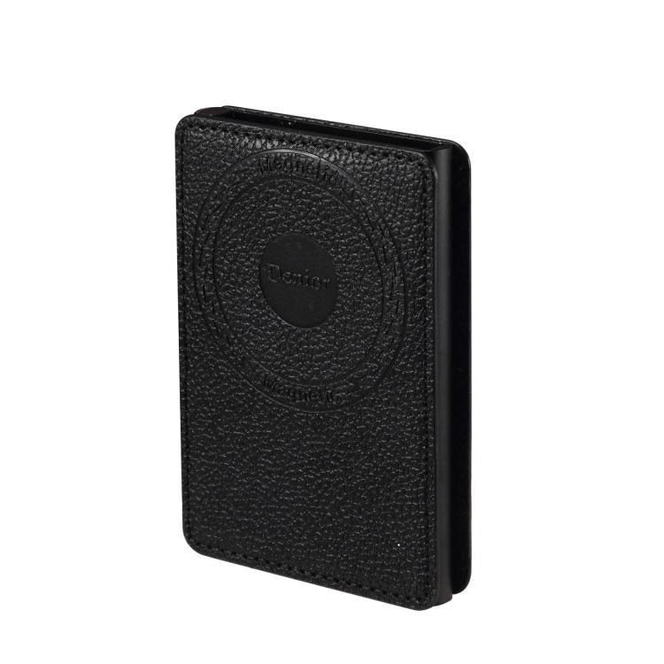 Denior V24 Litchi Texture MagSafe Wallet PU Leather Card Holder Bag, V24