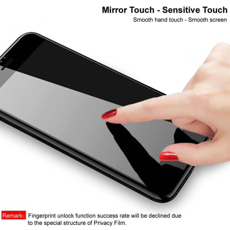 imak HD Full Screen Privacy Tempered Glass Protective Film, For Tecno Spark Slim / KM7k