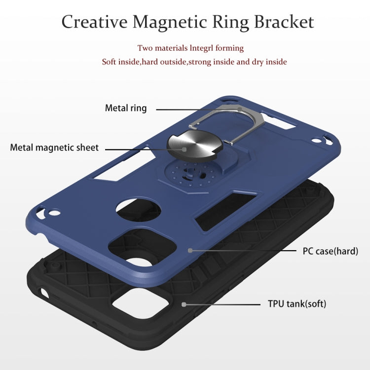 Armour Series PC + TPU Protective Case with Ring Holder, For OPPO Realme C11, For OPPO Realme C12 / C15, For OPPO Reno 3, For Xiaomi Redmi 9, For Xiaomi Redmi 9A, For Xiaomi Redmi 9C