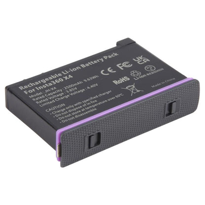 JH-X4 For Insta360 X4 Action Camera Battery Pack 2500mAh, For Insta360 X4