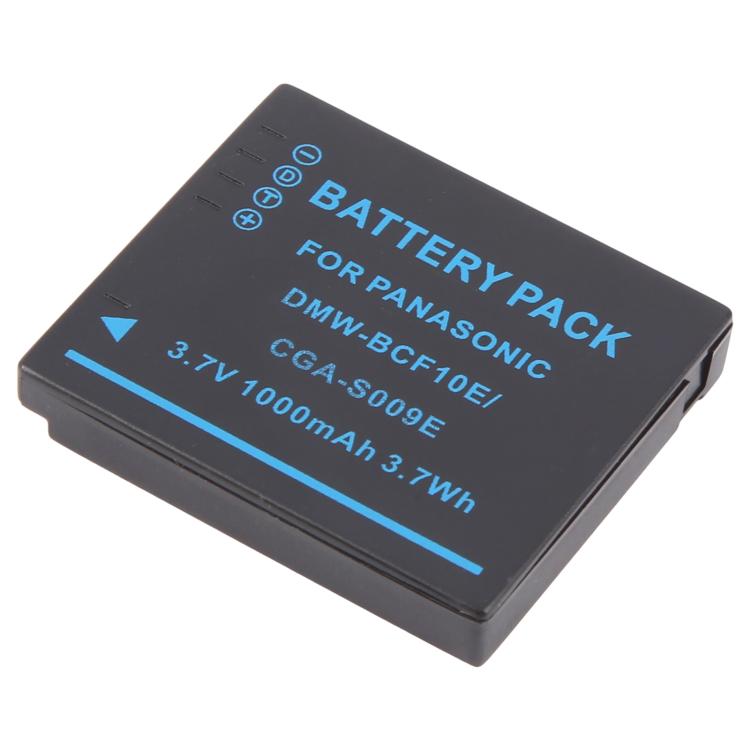Batterie d'appareil photo DMW-BCG10 1250mAh pour Panasonic DMC-ZS20 / ZS1 / ZS3 / ZS5 / ZS7 / ZS8 / TZ2, DMW-BCG10