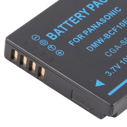 Batterie d'appareil photo DMW-BCF10E 1000 mAh pour Panasonic DMC-FH22 / FH1 / FS15 / FH3 / F2 / F3 / 4GK, DMW-BCF10E