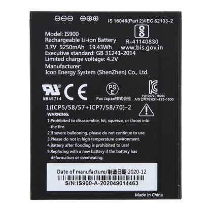For PAX A920C POS IS900 3.7V 5250mAh Battery, For PAX A920C