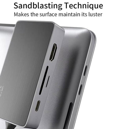 PD100W Type-C 8 in 1 HUB Docking Station