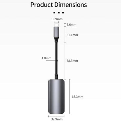 Type-C 3 in 1 HUB Docking Station