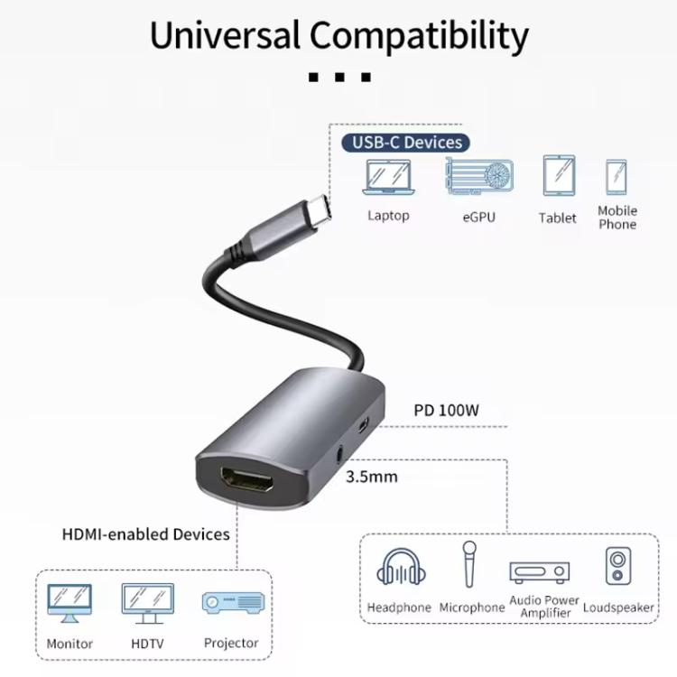 Type-C 3 in 1 HUB Docking Station
