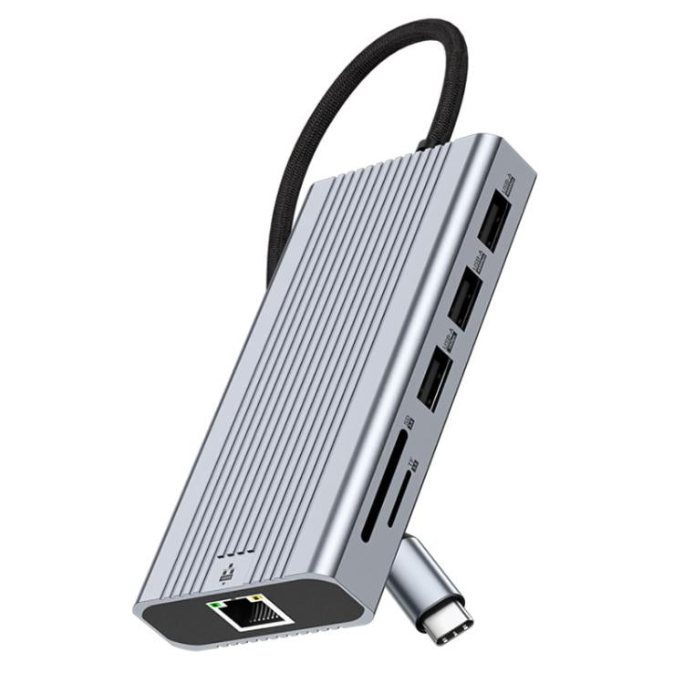 HDMI 4K 60Hz Type-C 10 in 1 HUB Docking Station