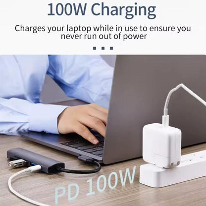 Type-C 5 in 1 HUB Docking Station