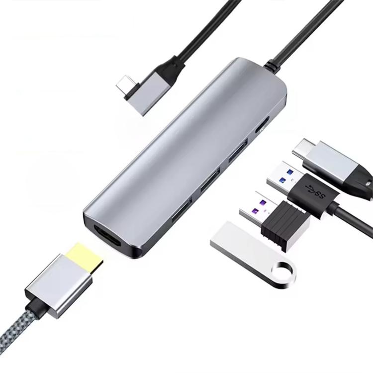 Type-C 5 in 1 HUB Docking Station
