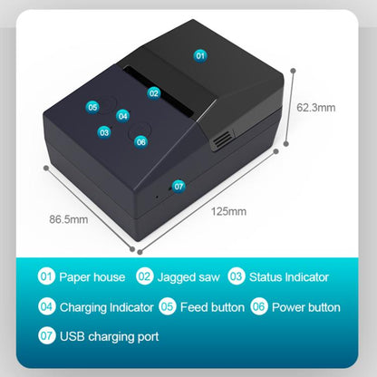 POS-5820 2 inch Portable Thermal Label Printer