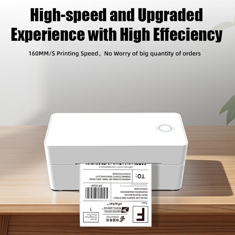 POS-9260 Thermal Label & Barcode Printer, AU Plug, EU Plug, US Plug, UK Plug