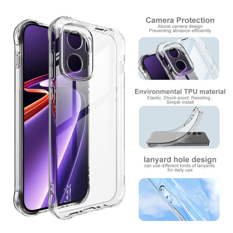 imak Shockproof Airbag TPU Phone Case, For OnePlus Ace 6 Ultra, For OnePlus Nord 6 5G, For OnePlus 15T, For OnePlus Ace 6 / 6T / 15R, For OnePlus 15