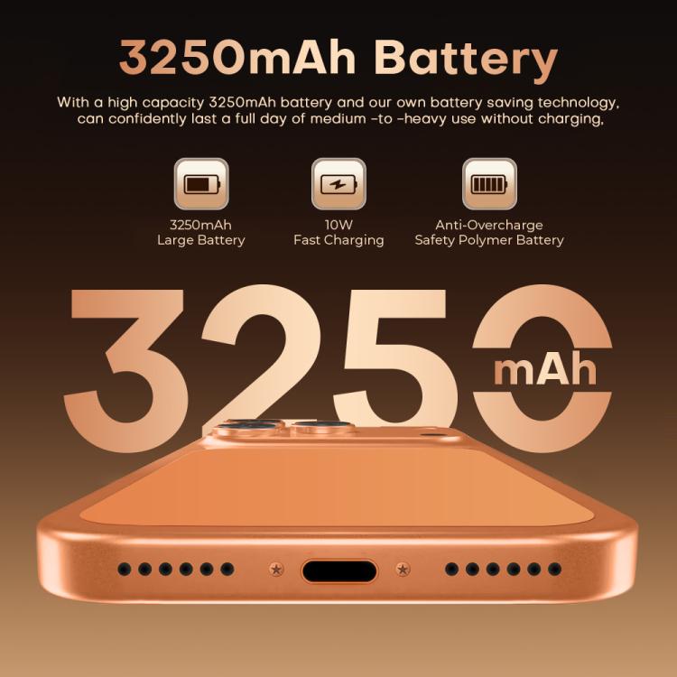 I17 Pro Max / THA97, 3GB+16GB, 6.58 inch Android 10  MTK6737 Quad Core, Network: 4G, Dual SIM