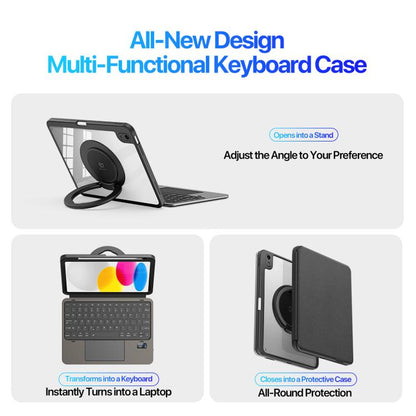 DUX DUCIS VK Series Multi-Functional Detachable Wireless Keyboard & Tablet Case