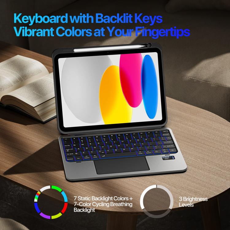 DUX DUCIS VK Series Multi-Functional Detachable Wireless Keyboard & Tablet Case