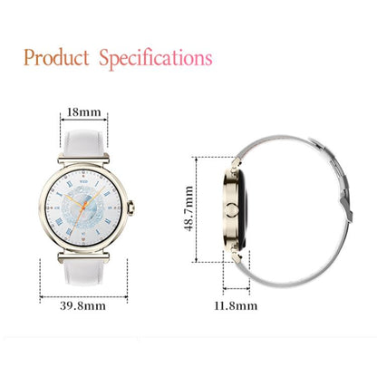 GTR4 1.27 inch TFT Screen Smart Watch for Lady IP68 Support Heart Rate Monitoring