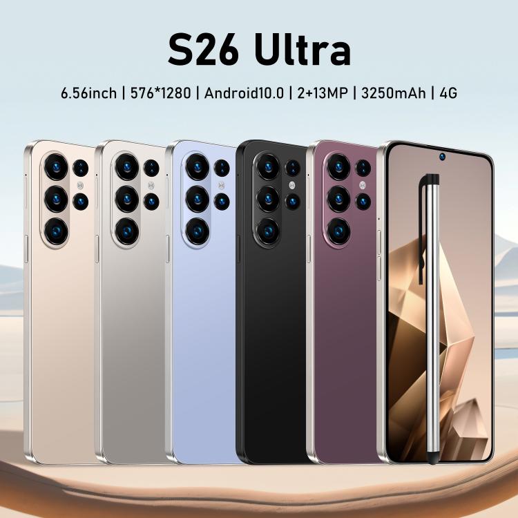 S26 Ultra / ZKU131, 3GB+16GB, 6.56 inch Android 10 MTK6737 Quad Core, Network: 4G, Dual SIM, EU Plug, US Plug, UK Plug, AU Plug