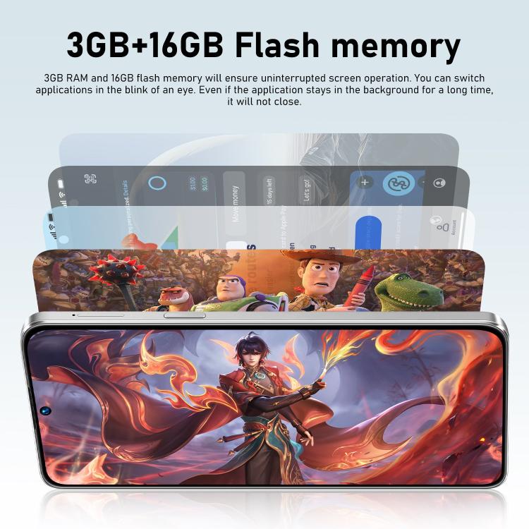 S26 Ultra / ZKU131, 3GB+16GB, 6.56 inch Android 10 MTK6737 Quad Core, Network: 4G, Dual SIM, EU Plug, US Plug, UK Plug, AU Plug