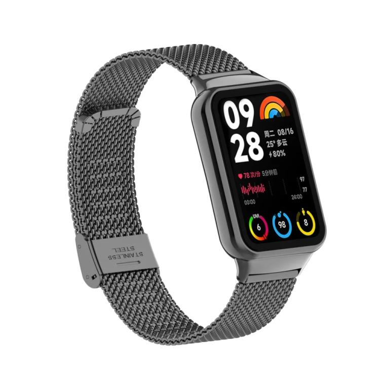 Fine Mesh Buckle Metal Stainless Steel Watch Band, For vivo Watch GT 2 / iQOO Watch GT 2, For vivo Watch GT / iQOO Watch GT