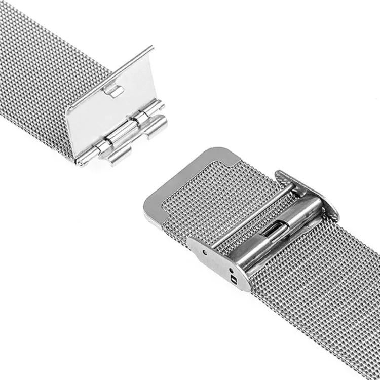 Fine Mesh Buckle Metal Stainless Steel Watch Band