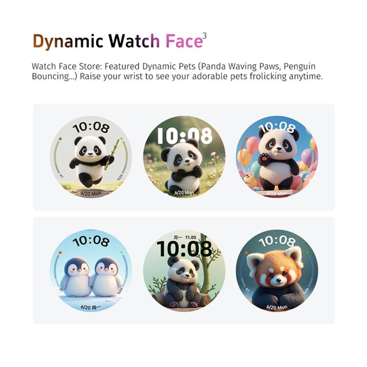 GTR5 1.43 inch AMOLED Screen Urban Fitness Smart Watch IP68 Support Heart Rate Monitoring