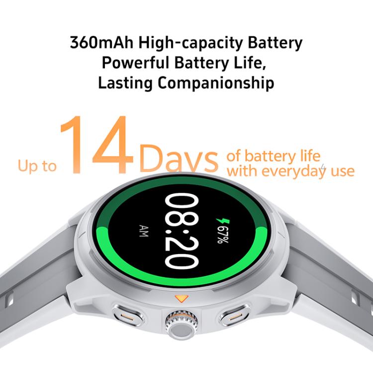 GTR6 1.43 inch AMOLED Screen Urban Runner Smart Watch IP68 Support Heart Rate Monitoring