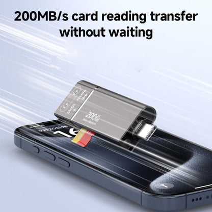 200MB 4 in 1 3.5mm+PD Overclocking Multi-functional High-speed Card Reader